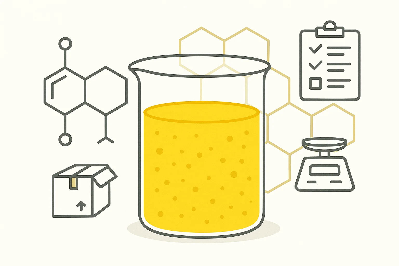 Illustrated buyer guide cover for Pigment Yellow 138 supplier qualification